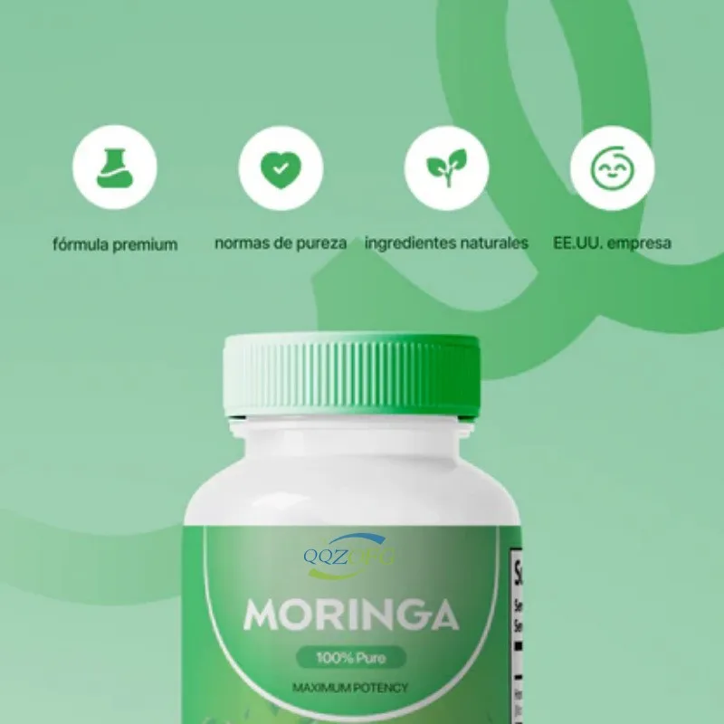 Moringa Leaf Powder Capsules 60Pills Good Night Sleep Supplement Superfood Antioxidant & Immune Support