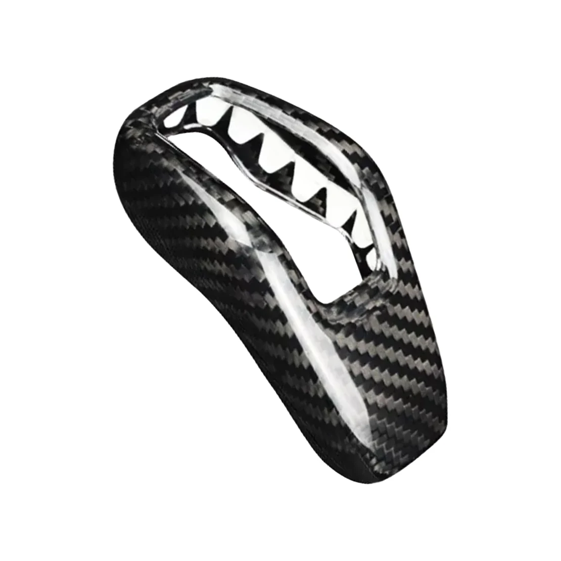 

Черная накладка на ручку переключения передач из углеродного волокна, подходит для Jaguar F-Type 2013-2021