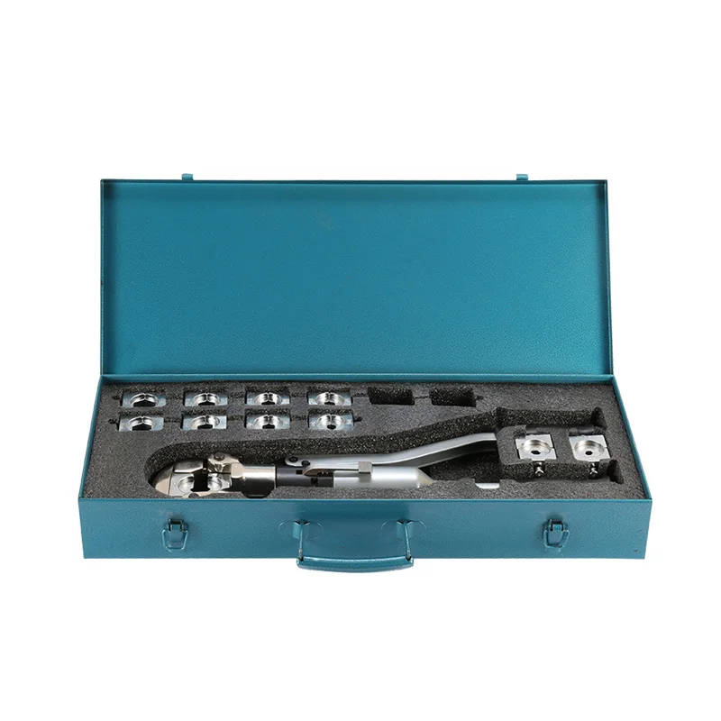 HT-300 with Safety System Double Speed Integrated Hydraulic Manual Terminal Cable Lug Pex Hose Plumbing Crimping Tool