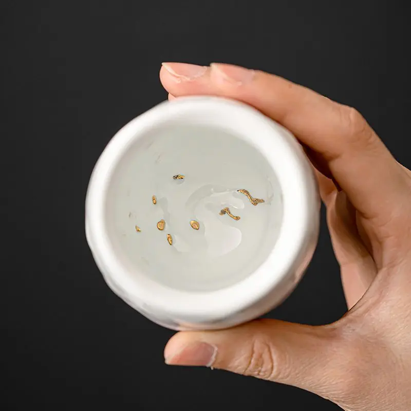 Su's Ceramics Zhiyong CEO Original Intention Personal Kung Fu Tea Cup Gift Set - Jiade Mei Series