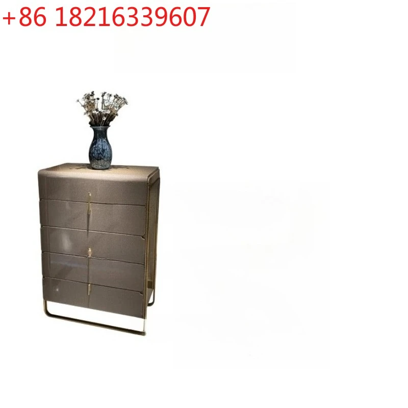 Light Luxury Five-Drawer Cabinet Post-Modern Minimalist Villa Suite Large and Small Apartment Storage Cabinet