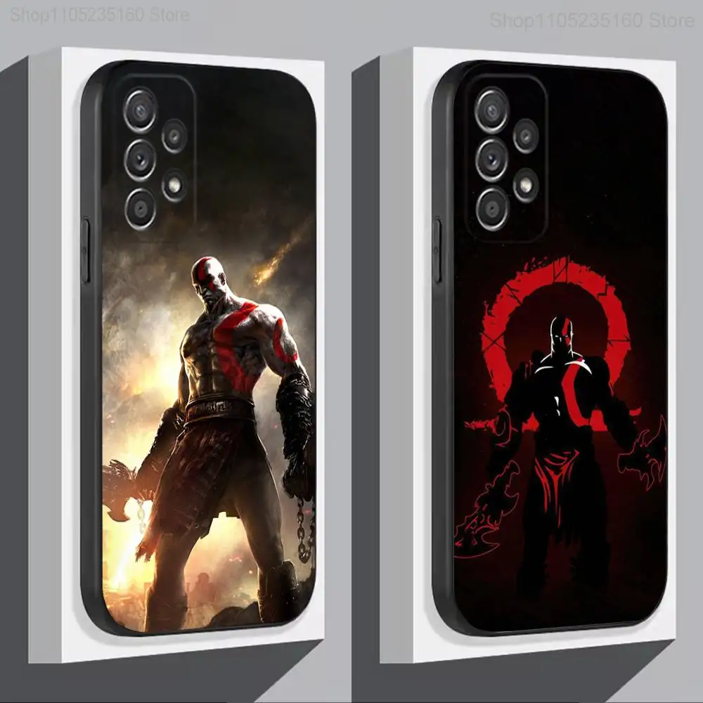 

G-God of Game W-WarS For Samsung S 25,24,23,22,30,21,10,9,Ultra,Plus,Lite,FE,4,5G Phone Case Black Soft Case