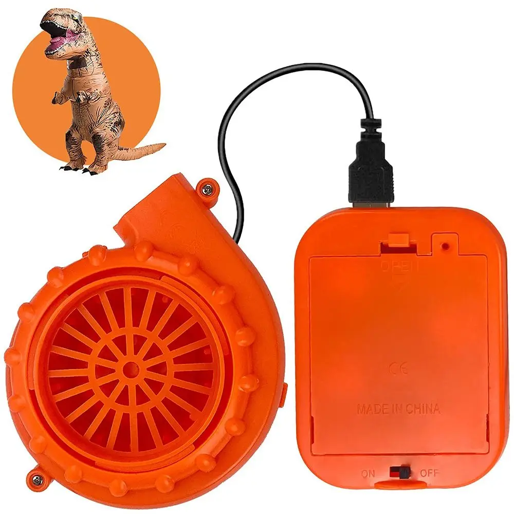 Accessories Mini Costume Fan Potable Lightweight Inflatable Air Blower Universal Battery Powered Blower Fan
