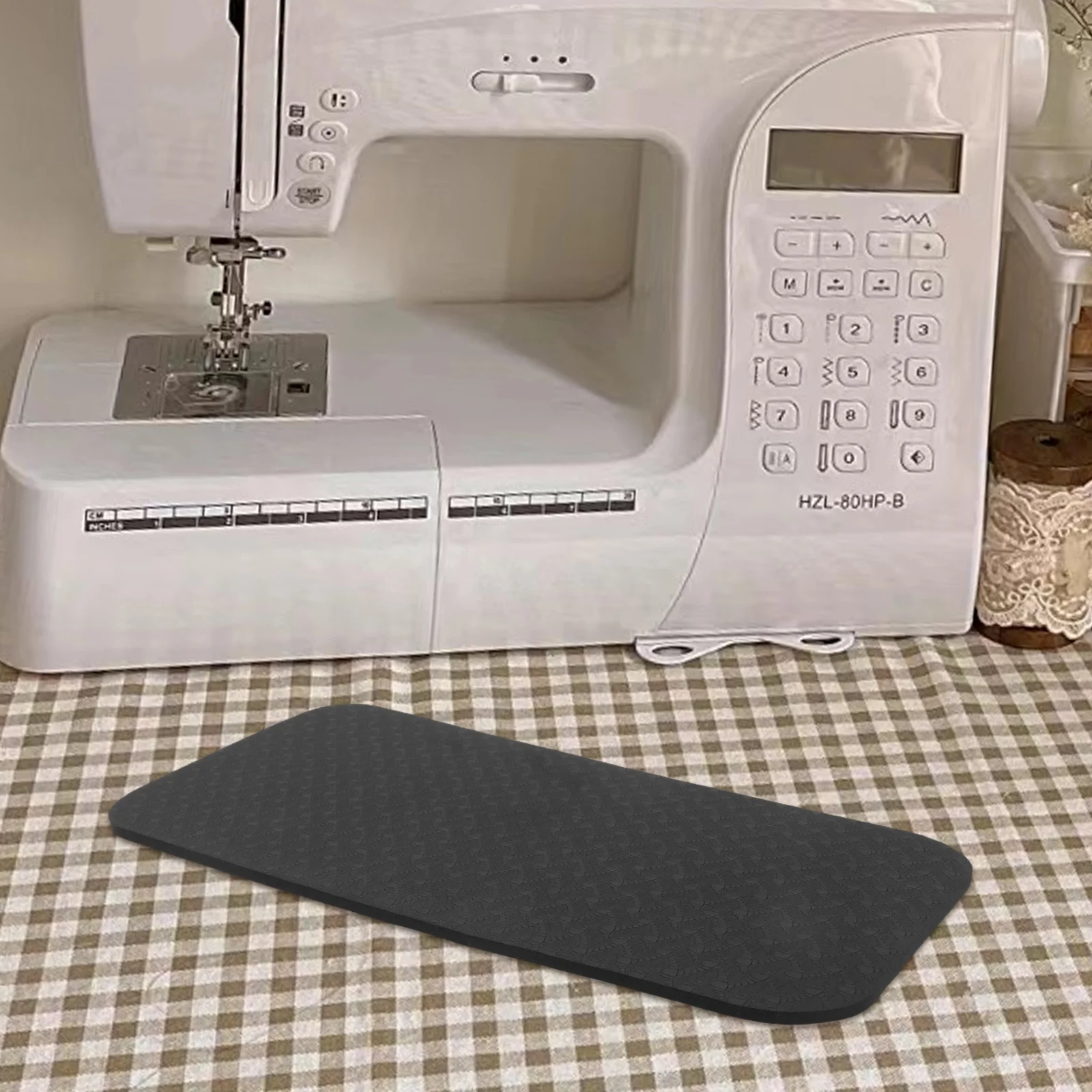 

4Pcs Sewing Machine Muffling Mat Tpe Anti Slip Vibration Dampening Pad Foot Pedal Cushion Noise Reduction Quilting