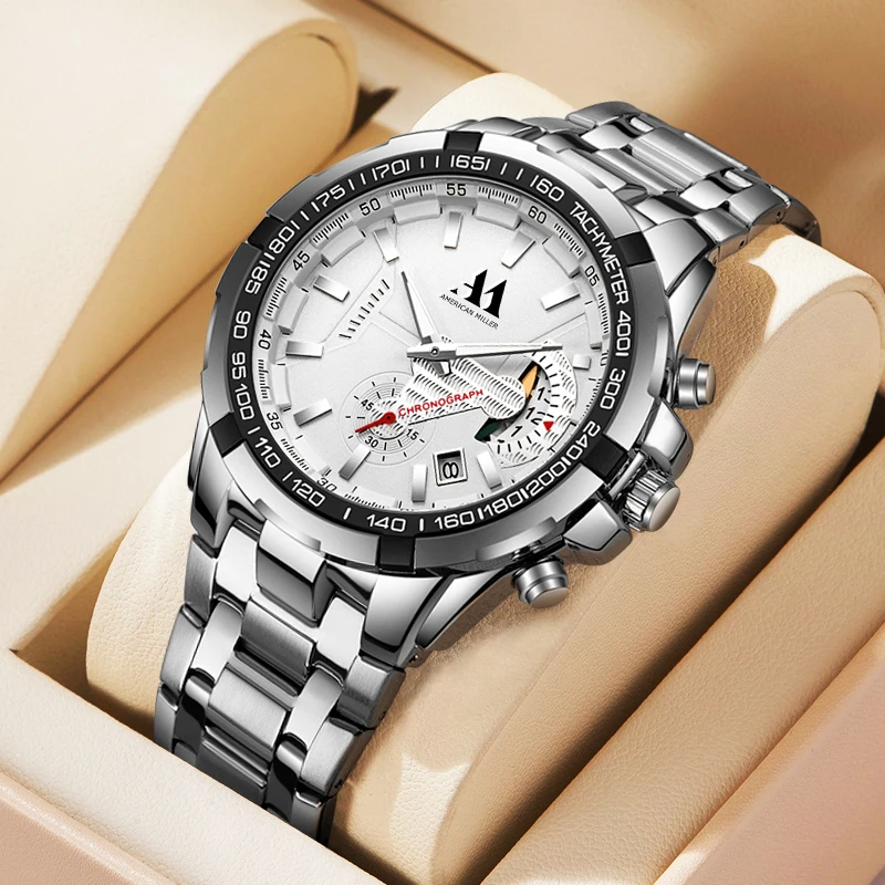 

Мужские кварцевые часы с декоративным циферблатом, повседневные военные спортивные наручные часы, водонепроницаемые, с датой, роскошные светящиеся мужские часы Relogio Masculi