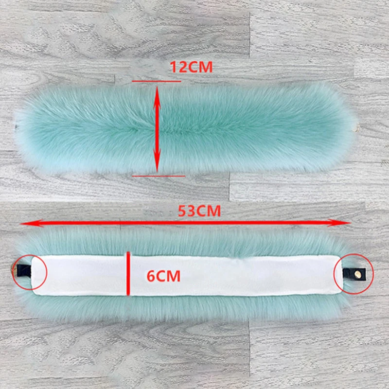 2024 Faux Fox Fur Thickened Women Winter Warm Soft Furry Scarves Casual Outdoor Neck Solid Color Autumn Warmer Collar Fur Scarf