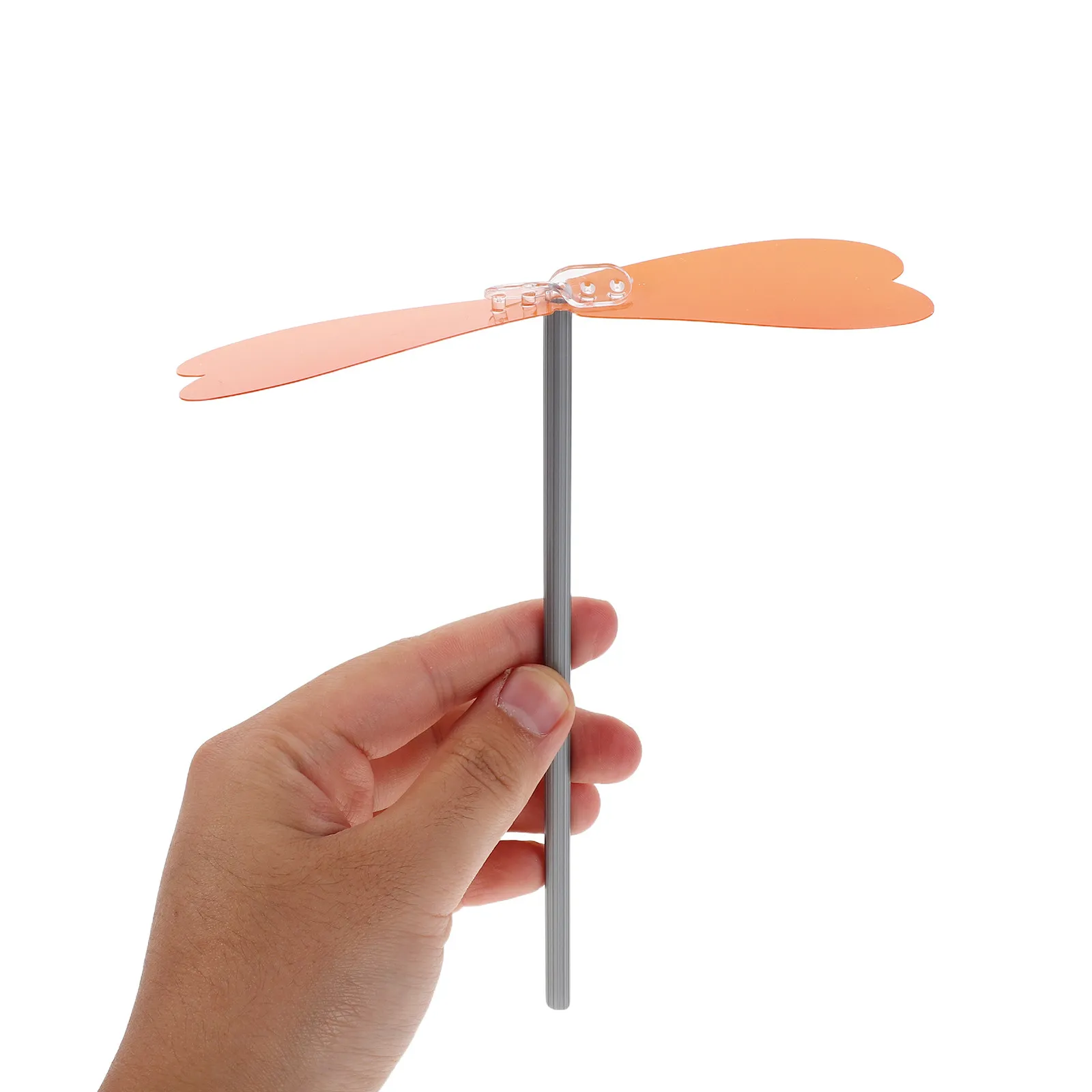 20Pcs Flying Dragonfly Hand Helicopter Lightweight Bamboo Design Creative Outdoor Educational Fun Hand Helicopter Toy