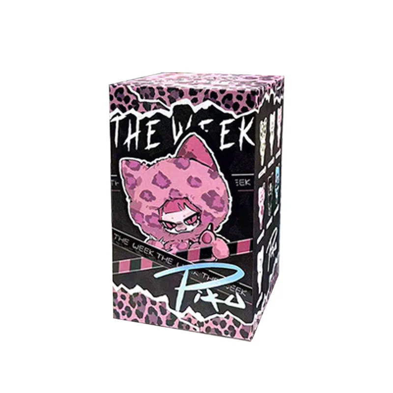 PIKU The Week Series Blind Box Cute Anime Figure Mystery Box