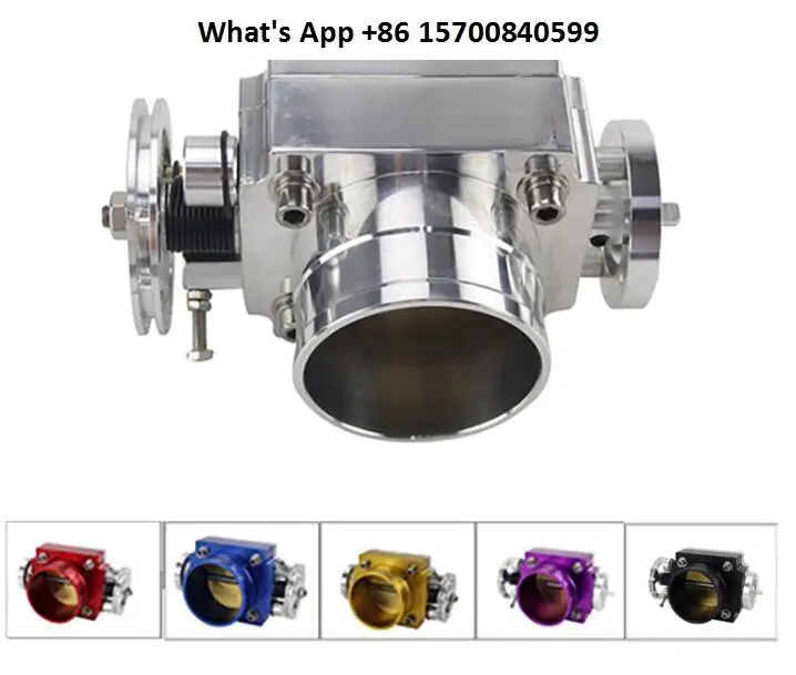Universal Intake Throttle Valve High Strength Alloy 90/70/65 mm Caliber Mechanical Throttle