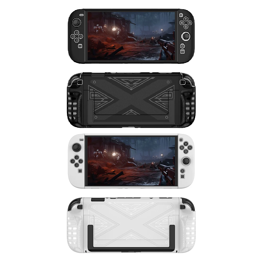 TPU Case for Nintendo for Switch 2 Console Ergonomic Handle Grip Cover Anti-Scratch Protective Cover Anti-slip Game Accessories