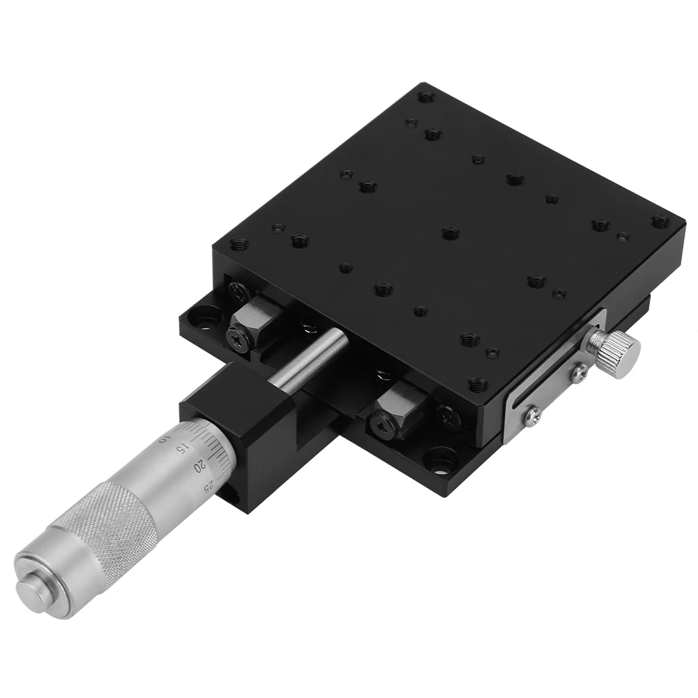 

X Linear Stages, X Micrometer Manual FinE tuning Cross Roller Precision Linear Stages 80*80mm