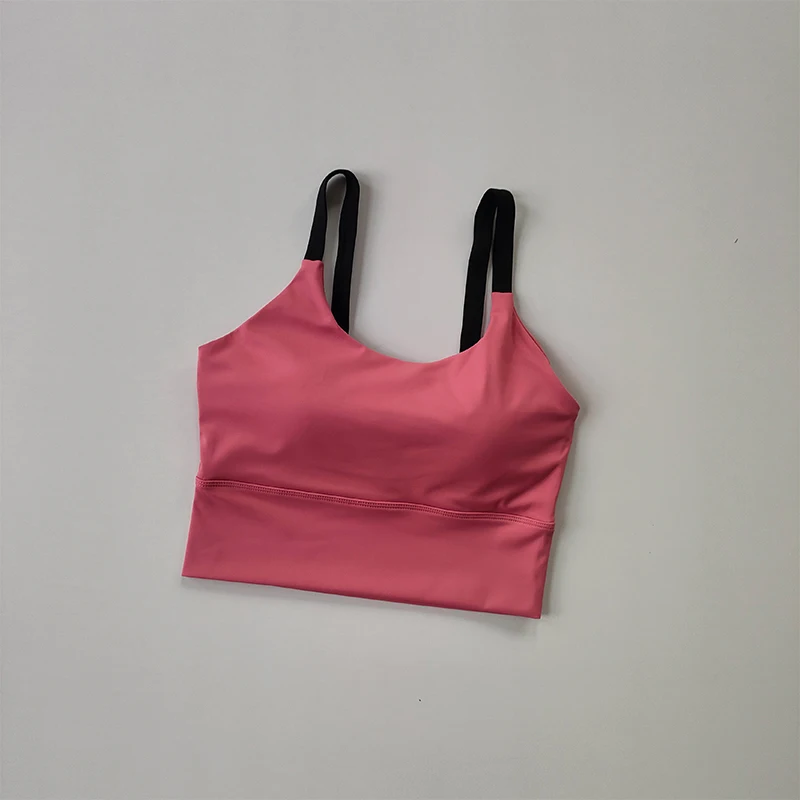 Einteiliger BH, hochfester stoßfester Lauf-BH, Träger-BH, rückenfreier Fitness-Yoga-BH – Detail 5