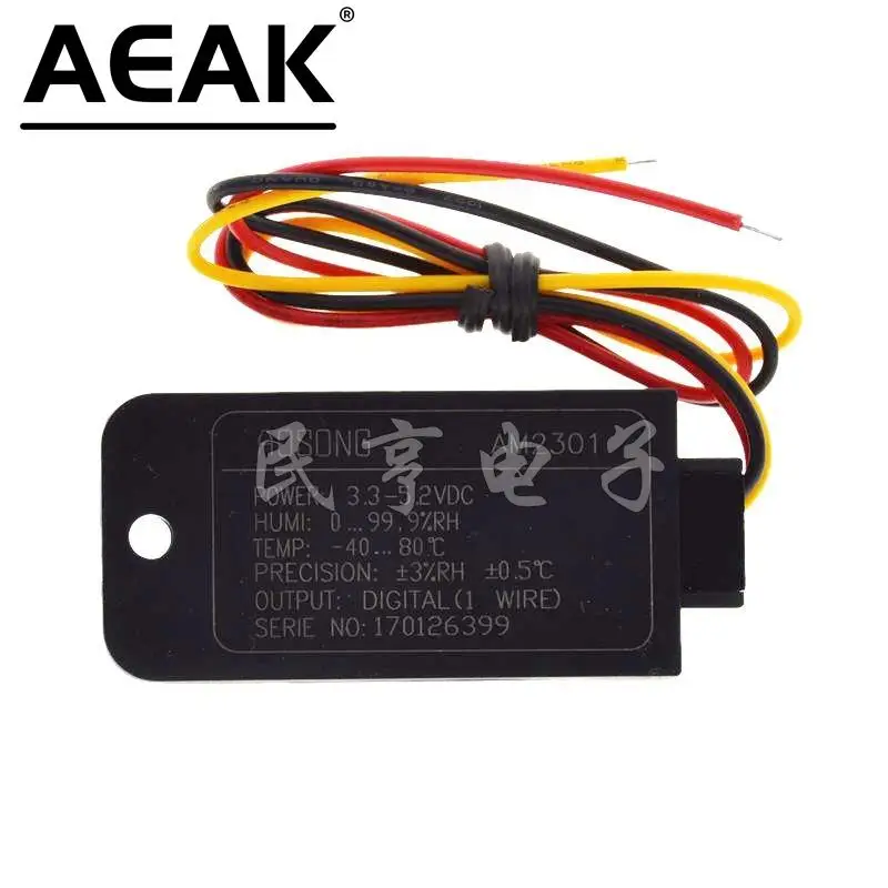 AEAK DHT21 AM2301 Capacitance Digital Temperature And Humidity Sensor