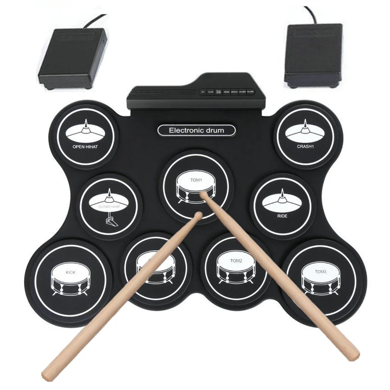 

Midi Installation Electronic Drums Musical Instrument Professional Electronic Drums Pad Battery Bateria Eletronica Trigger Drum