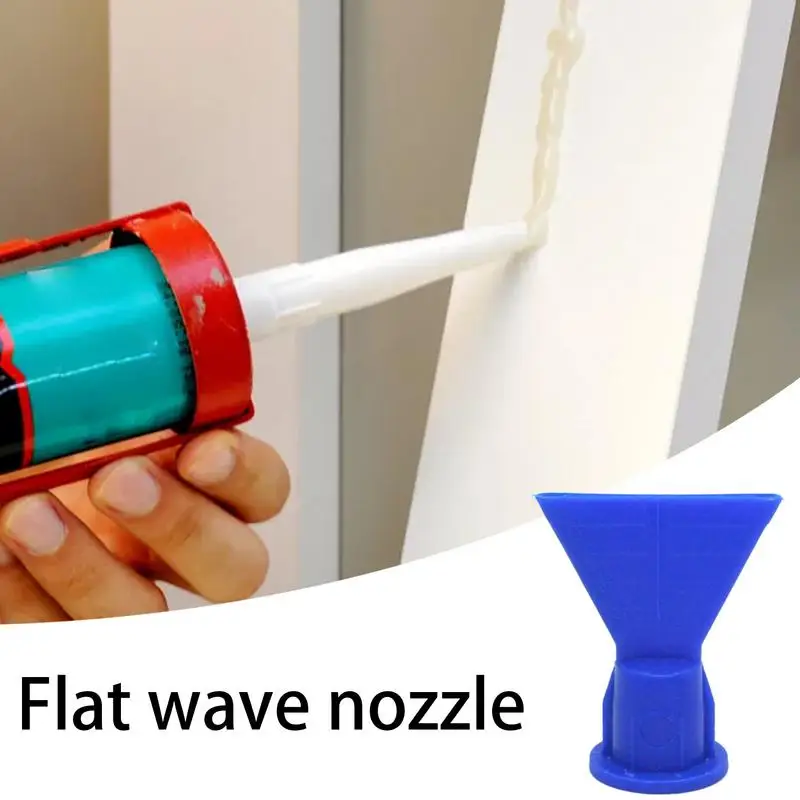 Hot Glue Nozzles Automotive Sheet Metal Glue Nozzle 14.5mm Screw Thread Window Glass Glue Guide For Durability & Smooth Glue