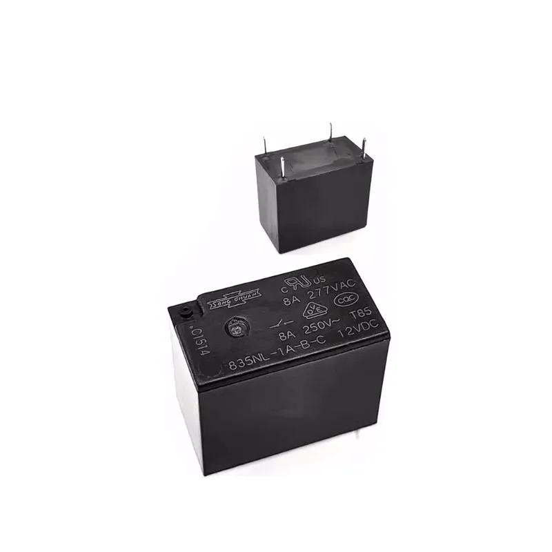 HOT NEW 835NL-1A-B-C 835NL 1A B C 12VDC 8A 4foot relay