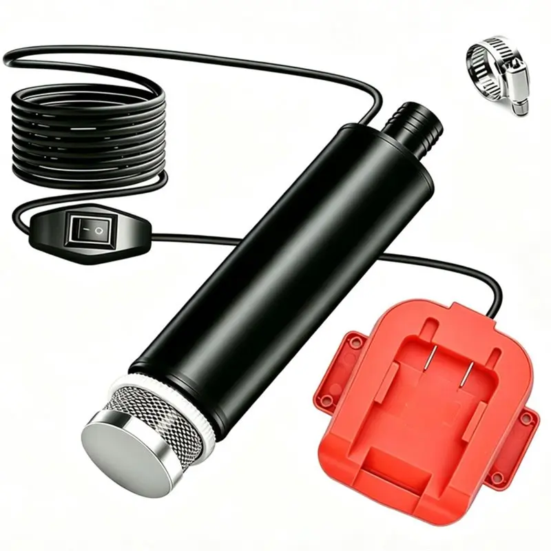 [B24B!】 Cordless Submersible Water Pump For Irrigation Swimming Pool Pond Pumping- For BLACK+ DECKER 20V Li- Battery