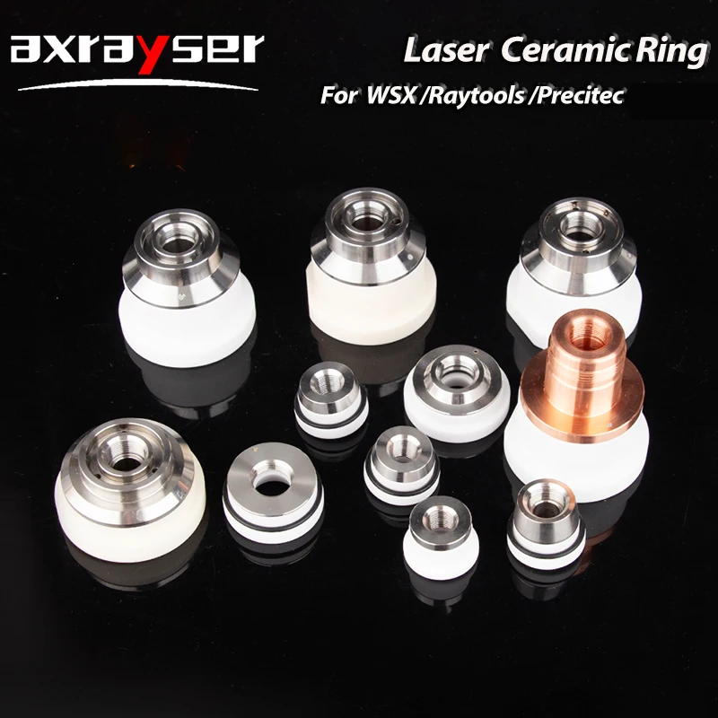 

Original Raytools WSX Precitec Ceramic Ring D28/32mm Nozzle Holder WSX-Mini Precitec-KTXB For Laser Cutting Machine Head