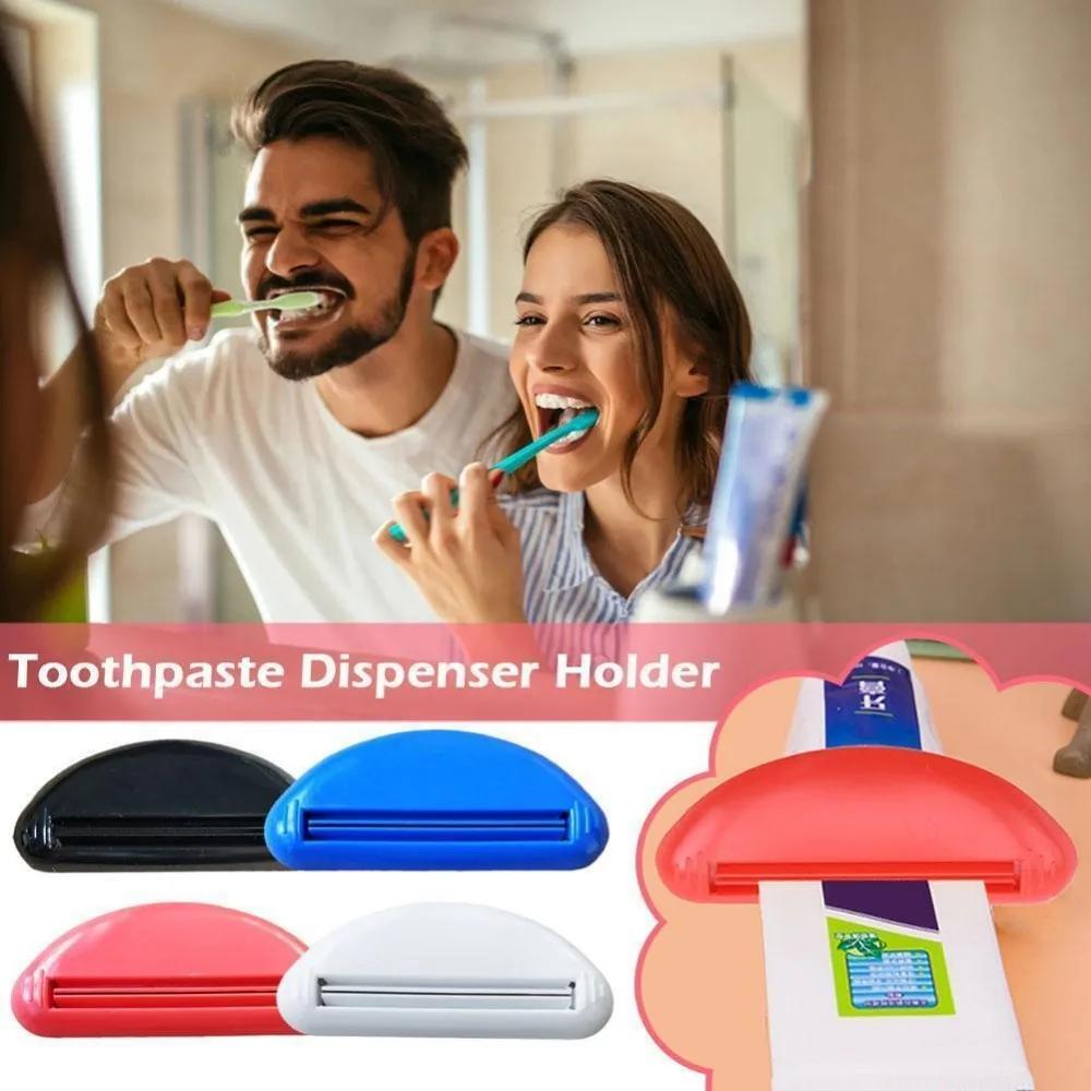 Toothpaste Squeezer Manual Oral Care Accessories Plastic Household Merchandise for Facial Cleanser Tube Cosmetic Extruder Clamps