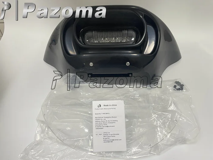 High Quality Motorcycle Fairing Headlight Cover Frame ABS Plastic Motorbike Accessories Fit for Harley Model 6