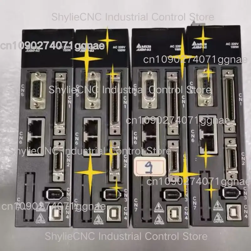 Second hand ASD-A2-0121-F 100W servo drive tested OK and shipped quickly