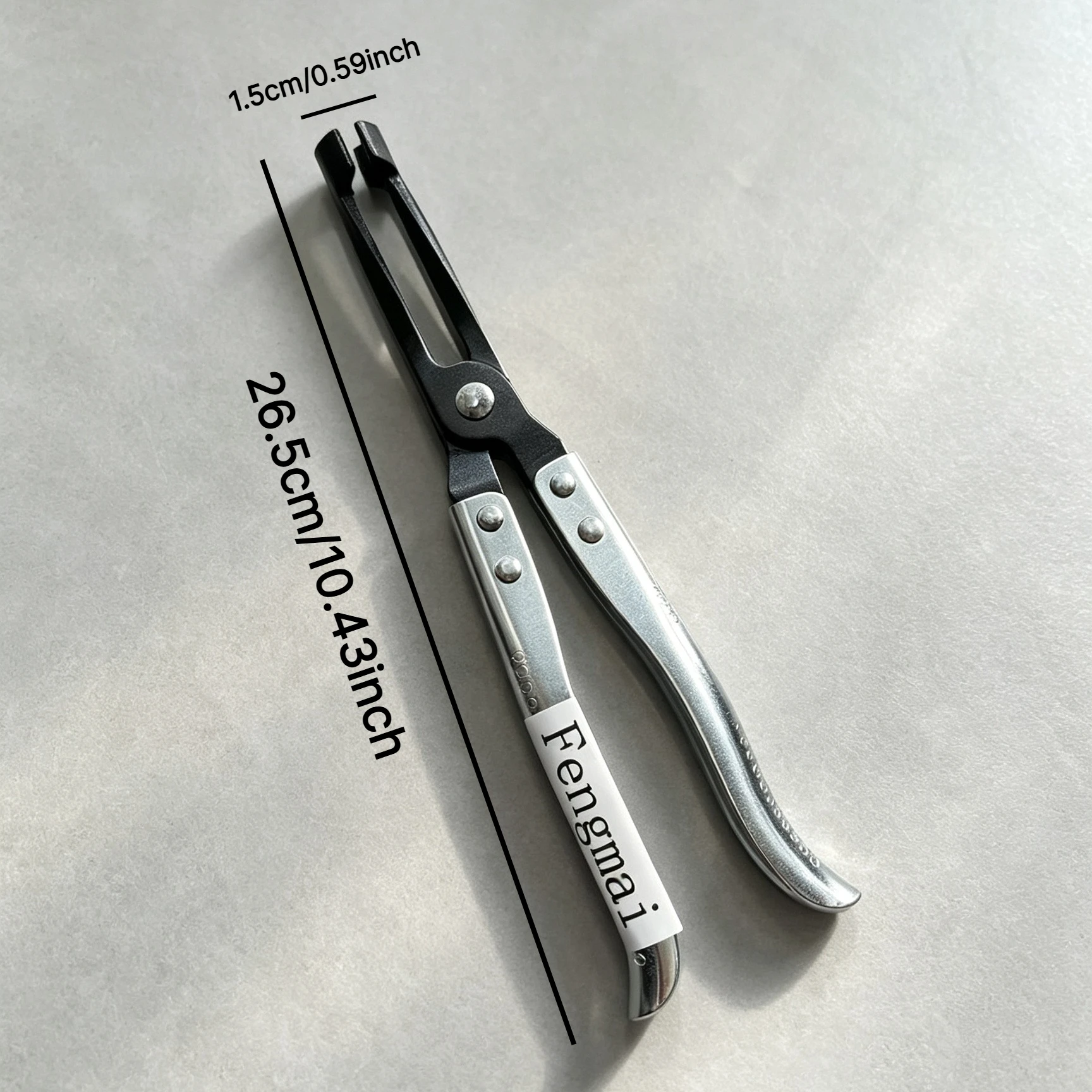 Valve oil seal disassembly pliers, maintenance disassembly spring pliers, extended chrome plated installation tool pliers