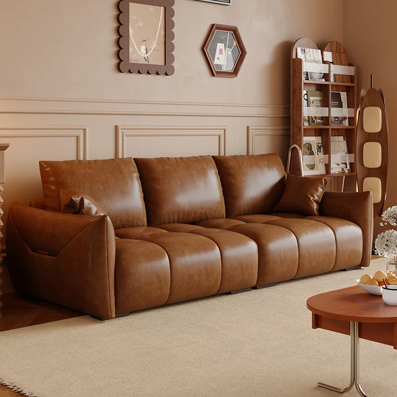 

Designer Sleep Living Room Sofas Aesthetic Brown Nordic Living Room Sofas Luxury Apartments Divano Soggiorno Furniture Home