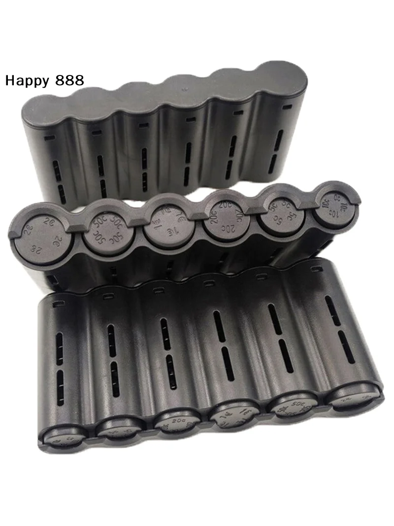Compact Coin Storage Solution Portable Coin Organizer for Home Office Travel Coin Storage Box