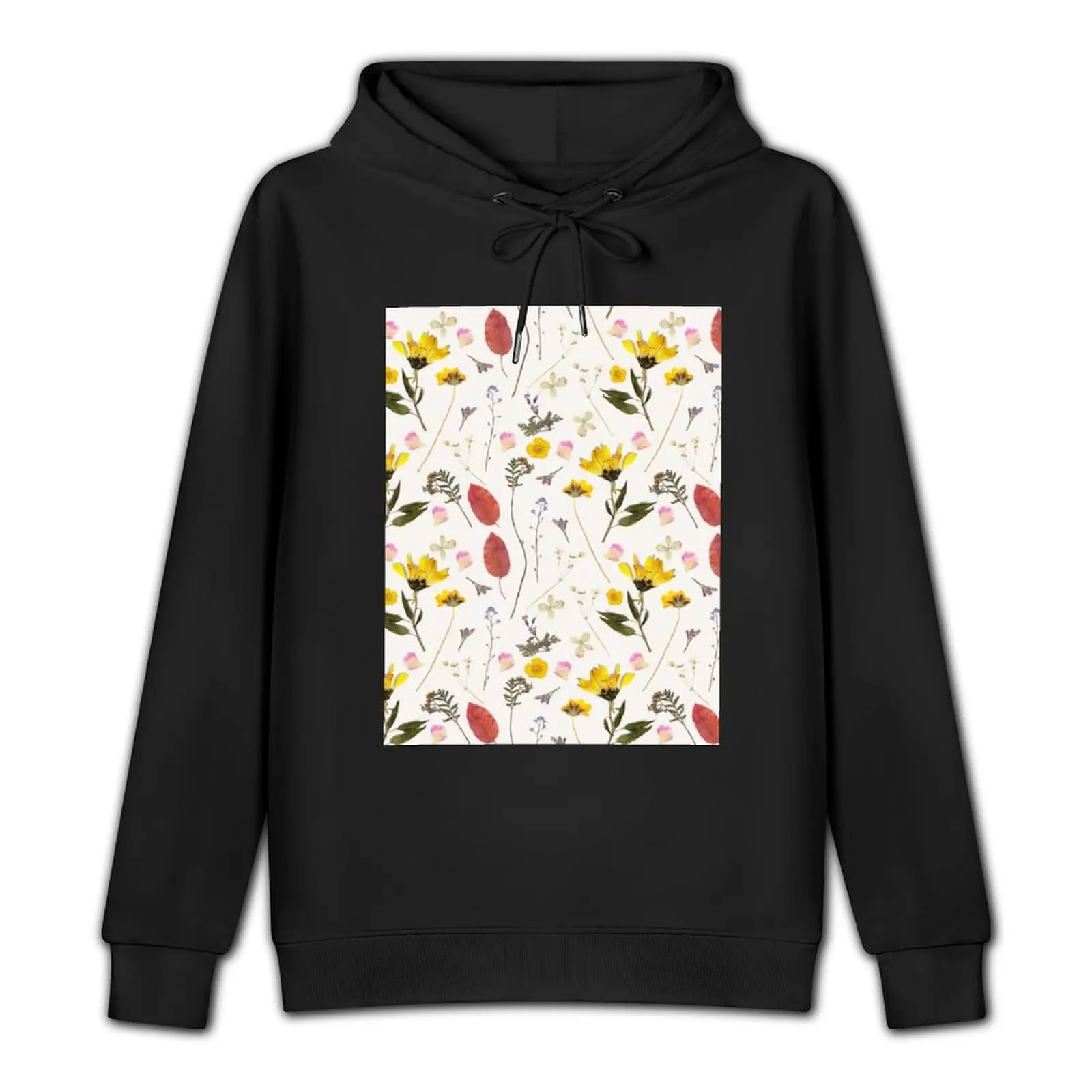 Pressed flowers Pullover Hoodie men's clothes winter clothes men's sweat-shirt set hooded shirt hoodie oversize