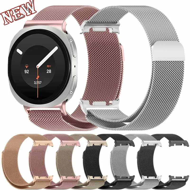 Metall-Magnetarmband für Samsung Galaxy Watch 8 44-40 mm, klassisches 46-mm-Armband, atmungsaktiv, für Galaxy Watch Ultra 2-1 47 mm Correa
