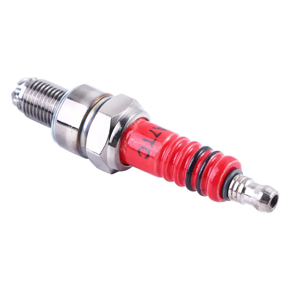 

ATV Three-Electrode Moped Scooter Motorcycle Spark Plug A7TC Modification Accessories Replacement Parts