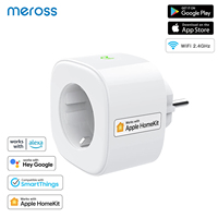Meross HomeKit Smart Plug EU UK WiFi Socket 1/2/3/4 PACK Timer Schedule Voice Control Support Alexa Google Assistant SmartThings