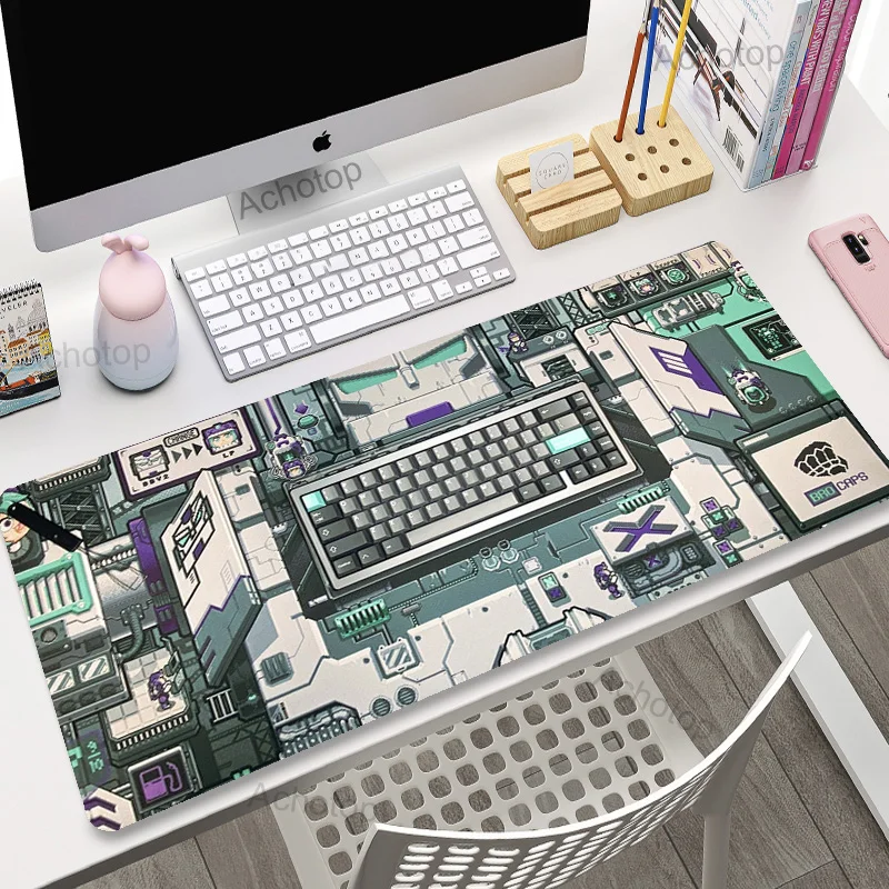 

Graffiti Art Mouse Pad Large Gamer Mousepad Mechanical Keyboard Desk Pads XXXL Mouse Mat Pc Accessories Rubber Desk Mat 120x50cm