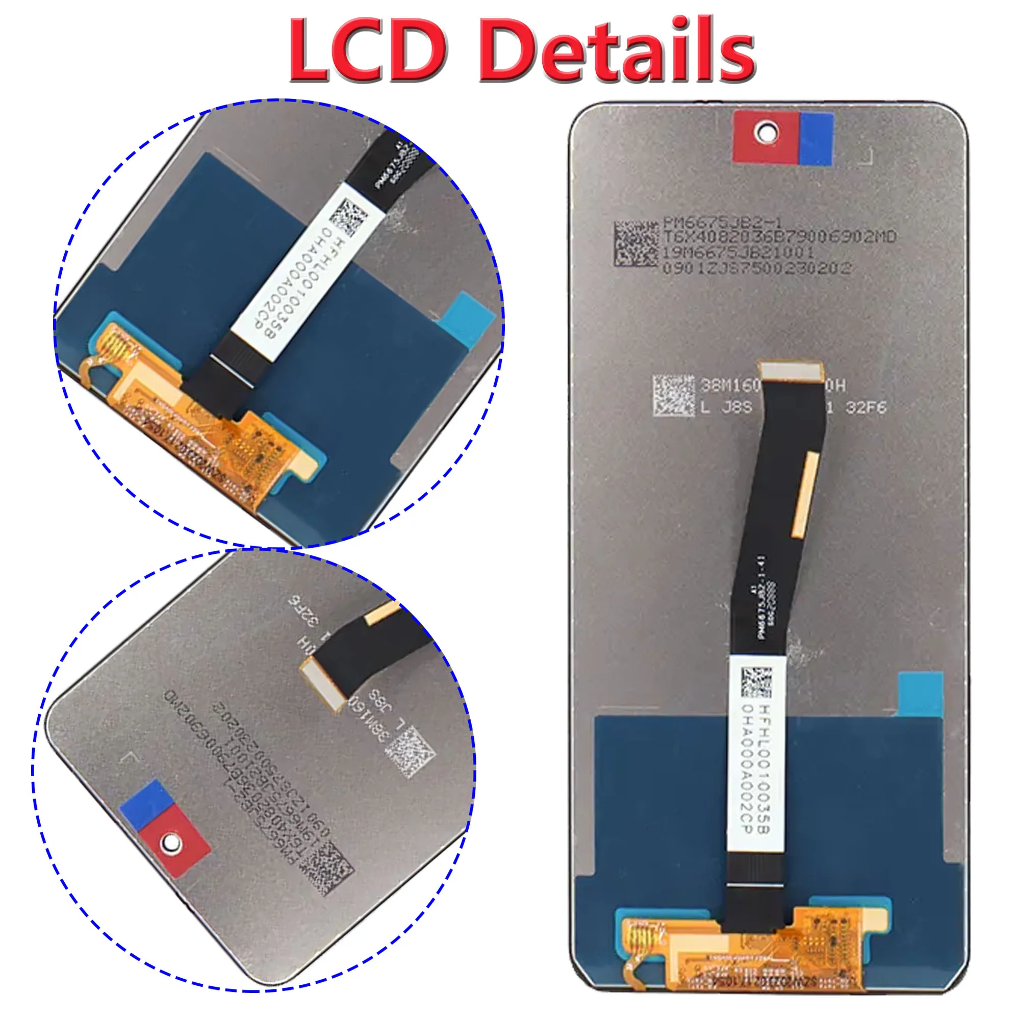 6.67“Pantalla Lcd Display Touch Screen For Xiaomi Redmi Note 9pro M2003J6B2G Digitizer Assembly Replacement repair parts