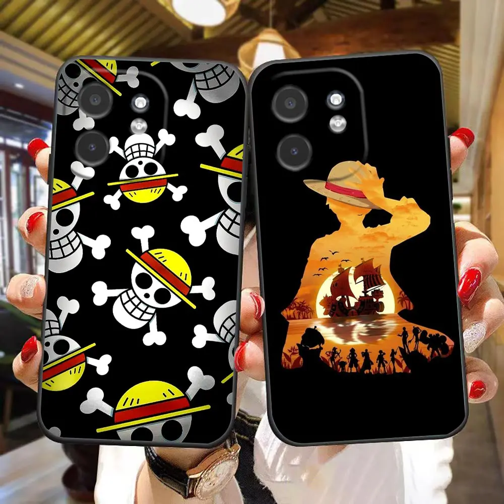 Capa de Telefone para Infinix NOTE 12 GT 20 30 40 50 50X 60 TECNO POVA NEO 2 4 5 6 7 Capa Protetora Luffys Zorro ACE Sanji