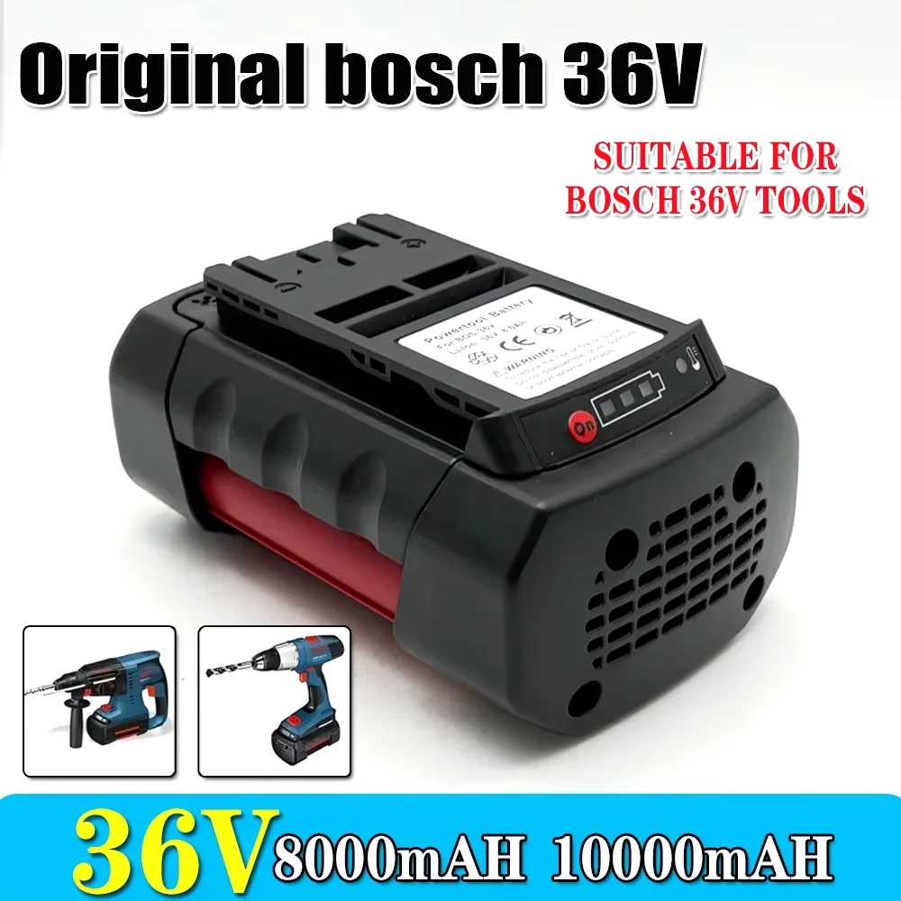 

For BOSCH 12000mAh 36V Li-ion Rechargeable Battery BAT810 BAT836 BAT840 GBH36V-LI Power Tools Replacement Batteries