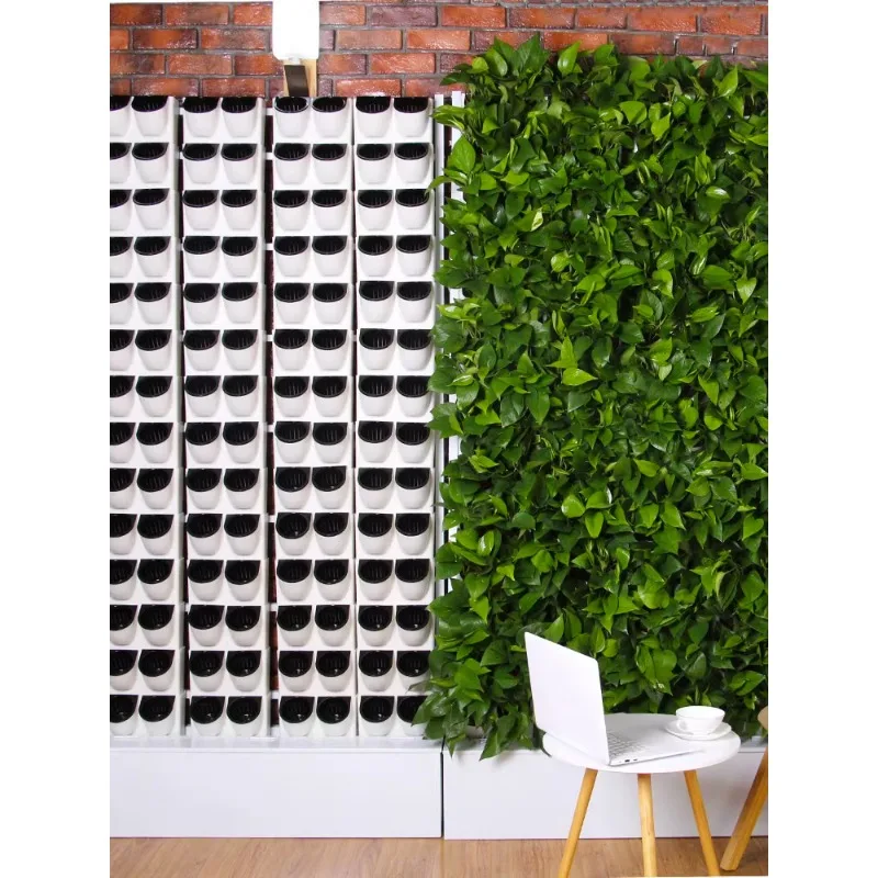 Ecological honeycomb plant wall, indoor wall hanging vegetable planting artifact, hydroponic balcony