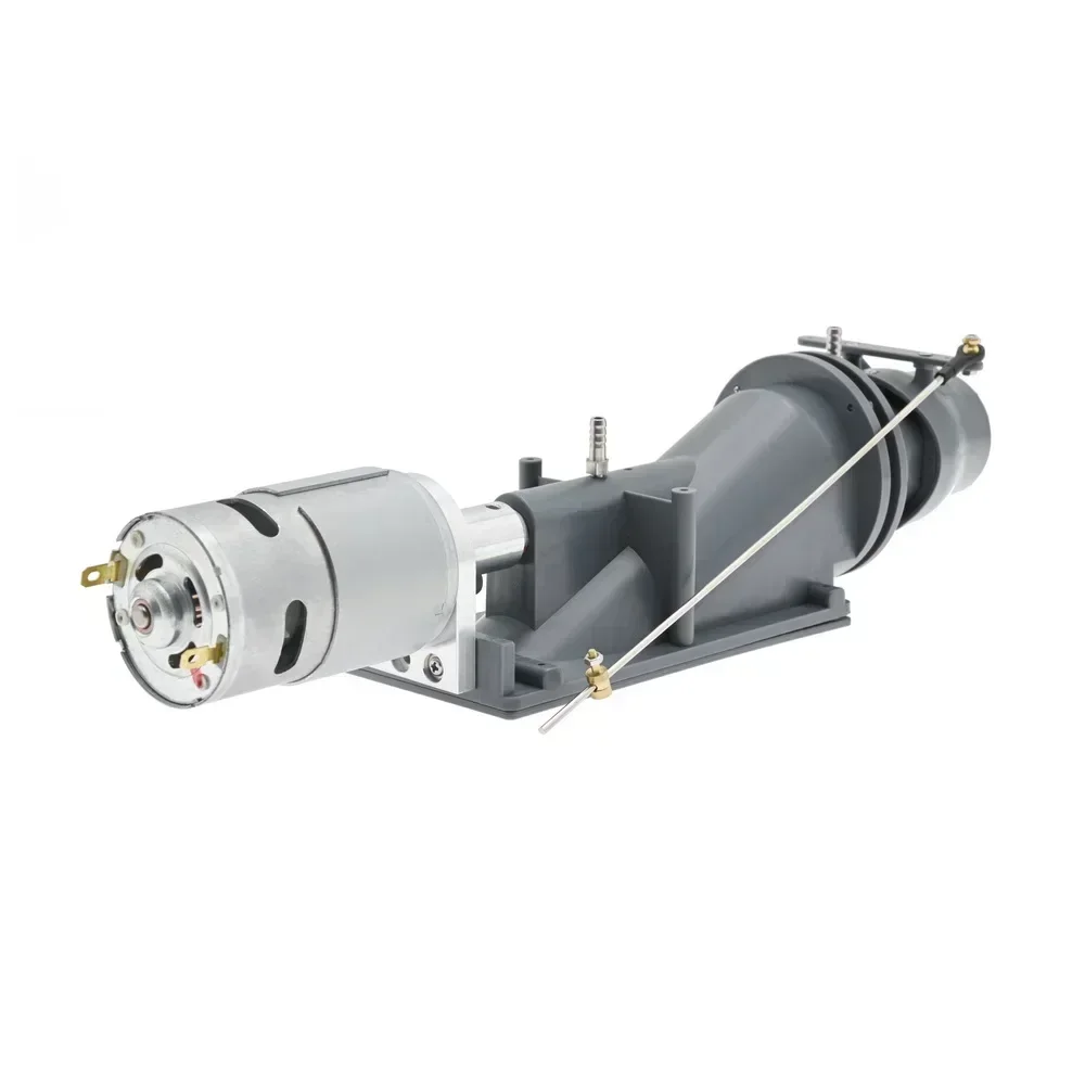 40 mm Wasserstrahlstrahlruder, Power-Sprühpumpe, Wasserstrahlpumpe mit 3-Blatt-Propeller, passend für 775-Motor für RC-Jet-Boot