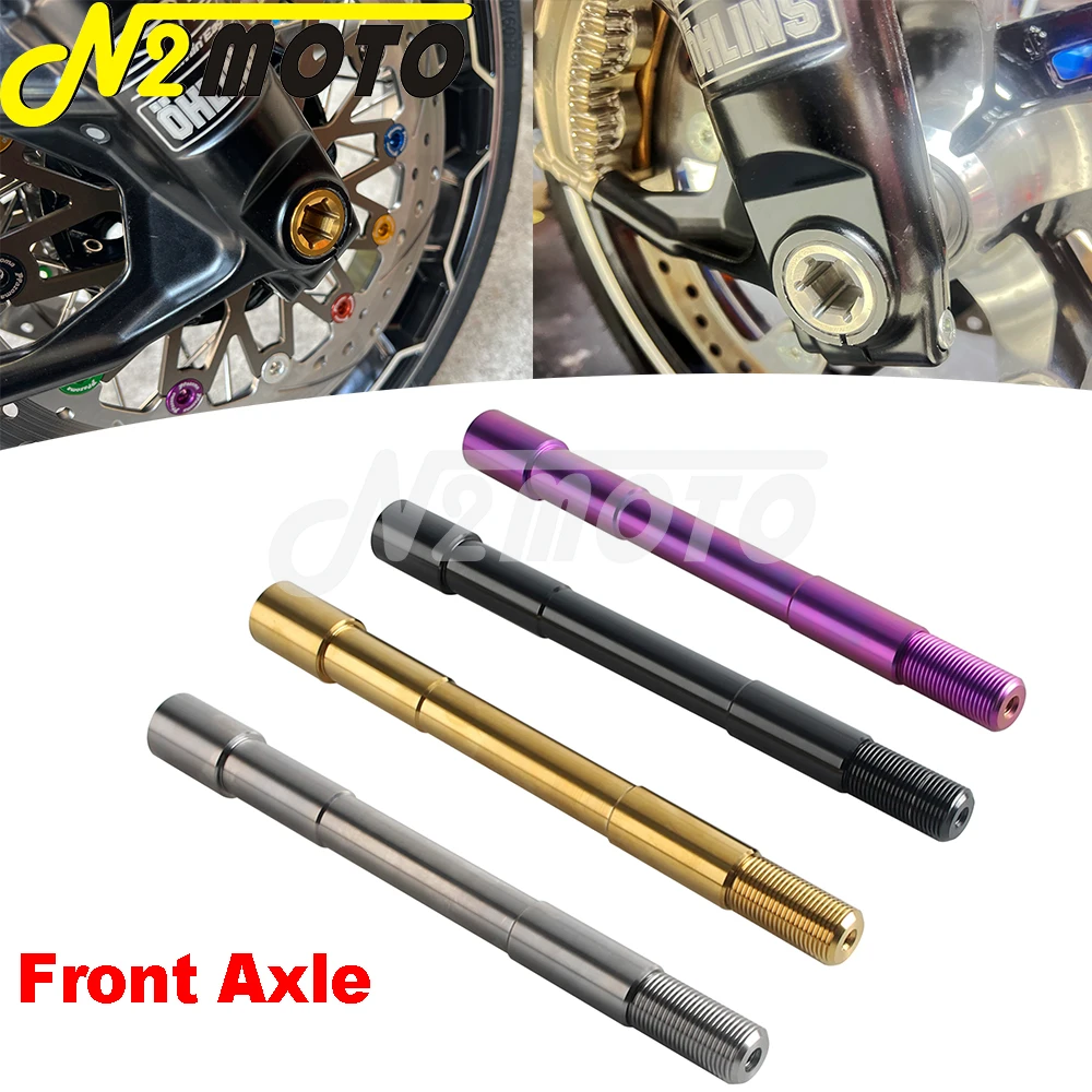 

For Harley Touring Screamin' Eagle X Öhlins Inverted Fork Legs PN 45400392 45400393 Motorcycle Replacement Part Front Wheel Axle
