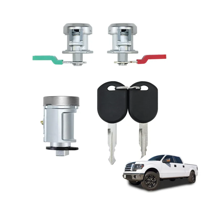 for Ford F150 F250 F350 ignition switch lock cylinder and door lock cylinder 4L3Z11582BB Automobile interior component parts