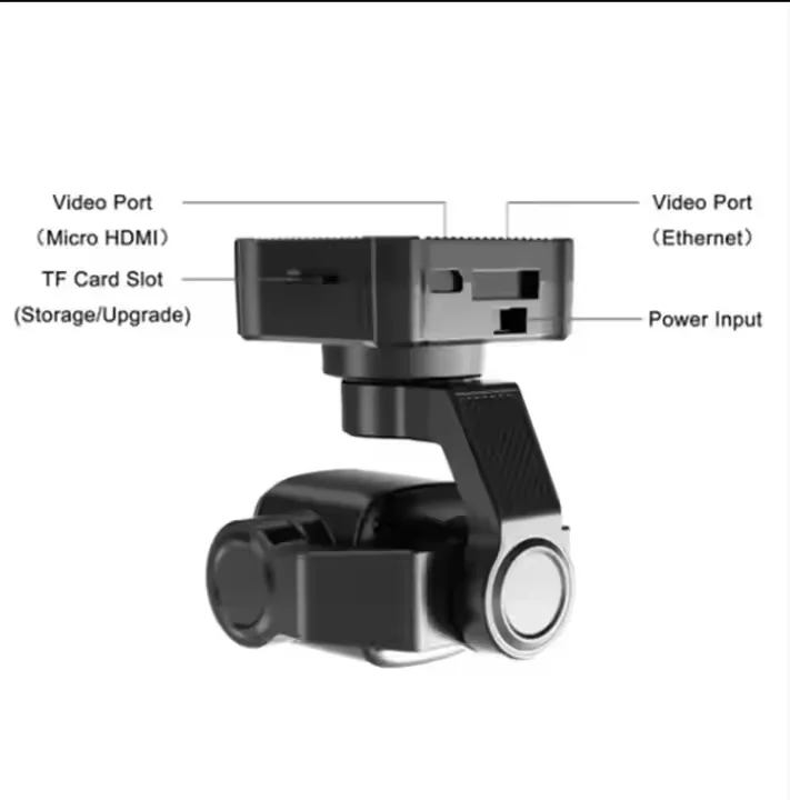 كاميرا SIYI A8 Mini 4K 8MP Ultra HD 6X تكبير رقمي مع مستشعر 1/1.7 بوصة التعرف والتتبع الذكي بالذكاء الاصطناعي #6