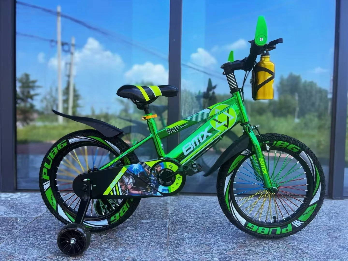 2025 منتجات جديدة 12 14 16 20 بوصة دراجة أطفال إطار فولاذي كربوني دراجة أطفال دراجة جبلية للأطفال #4