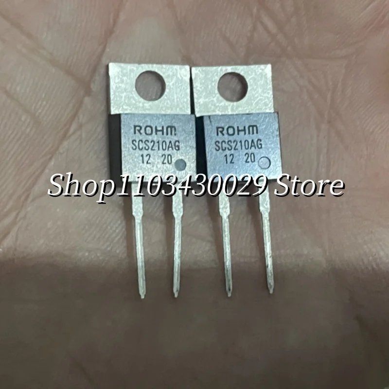

20Pcs New Original SCS210AG TO-220ACG 10A 650V Silicon Carbide Schottky Diode
