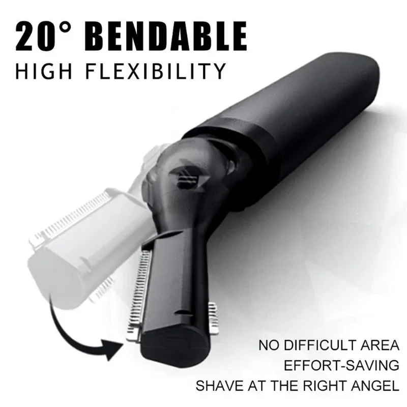 Elektryczny trymer do brwi / Depilator do twarzy / Mini golarka do twarzy / Natychmiastowy, bezbolesny, przenośny depilator