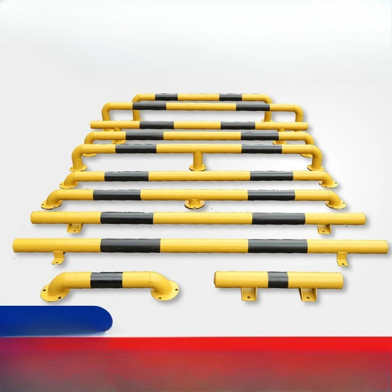 Guardrail parking space retractor positioning M type anti-collision garage, parking lot car limiter