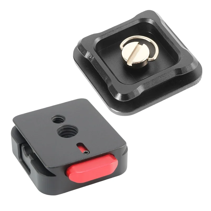 Universal DSLR Mirrorless Camera Stabilizer Gimbal Quick Release Plate Tripod Slider Clamp Base