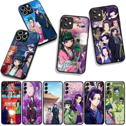 Cover for Huawei P30 P20 P10 Mate 10 20 Pro Lite Y9A Y8S P Smart Y7 Y9 Prime Phone Case The Apothecary Diaries Jinshi Maomao