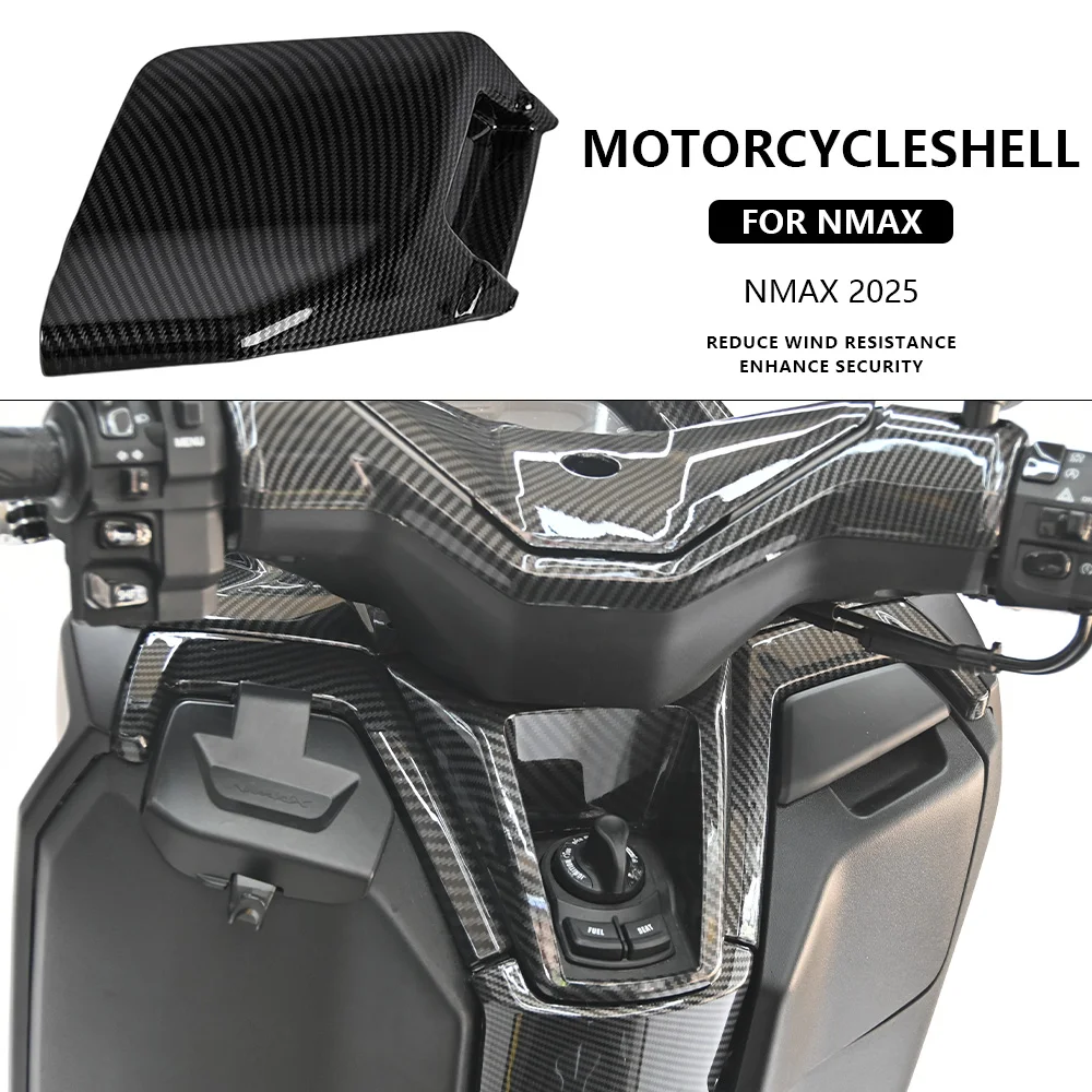

For YAMAHA NMAX 2025 Motorcycle Accessories Tool Box Storage Cover Lid Side Pocket Cover Charger Waterproof Cap