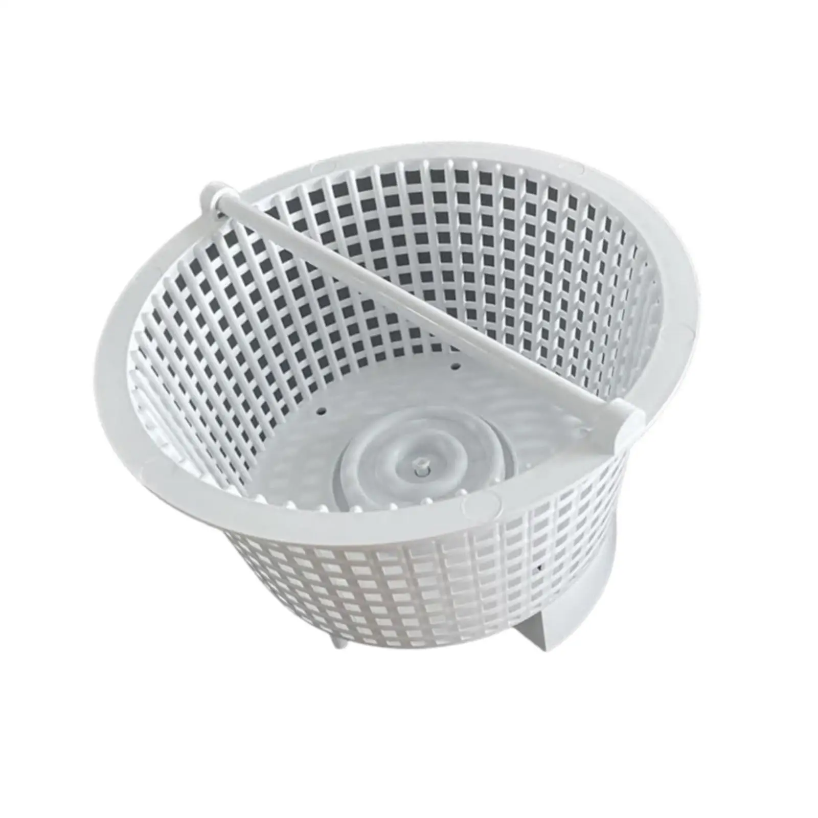 Skimmer Basket Fittings Lightweight High Efficiency Professional with Handle