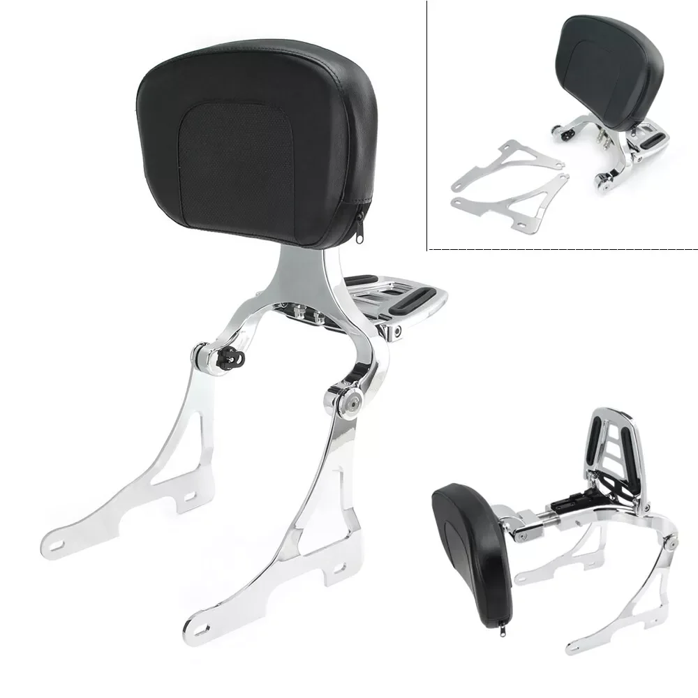 Regulowane oparcie kierowcy i pasażera, sissy bar do Harley Sportster Iron Roadster Nightster XL1200 883, oparcie sissy bar